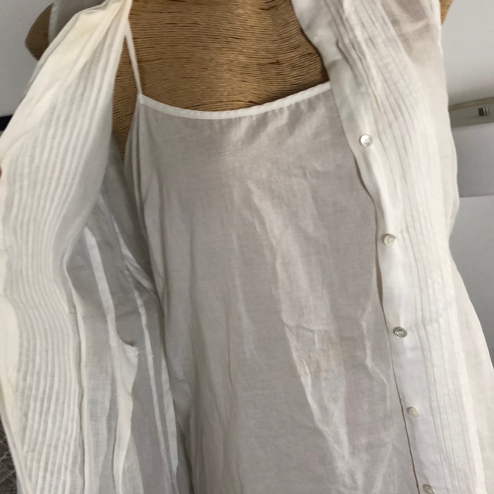 Theory cream dress size 4 - Picture 7 of 7